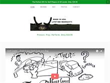 Tablet Screenshot of golfcradle.com